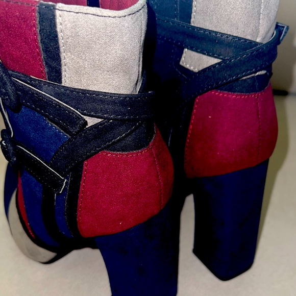 BOOTIES, ADLER, NAVY MULTI COLOR. - Picture 3 of 4